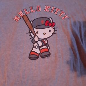 y2k hello kitty giants shirt